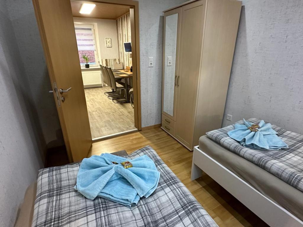 Christels Ferienwohnung 2 In Thale Mit Ueberdachter Terrasse, Kueche Mit Tv & Geschirrspueler Esterno foto