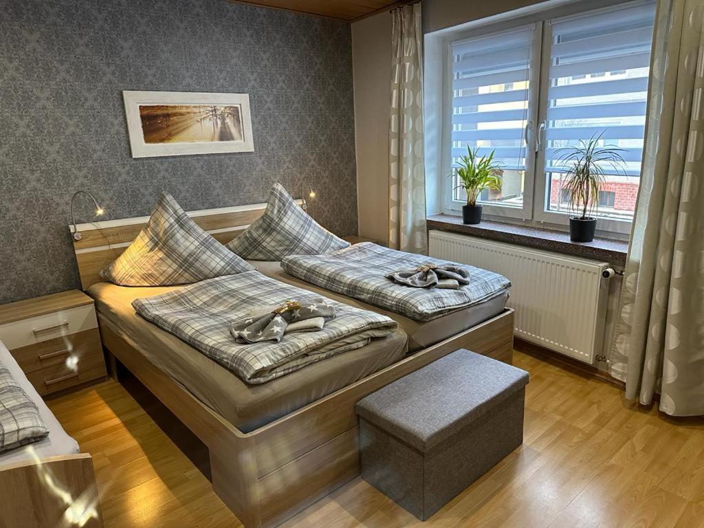 Christels Ferienwohnung 2 In Thale Mit Ueberdachter Terrasse, Kueche Mit Tv & Geschirrspueler Esterno foto