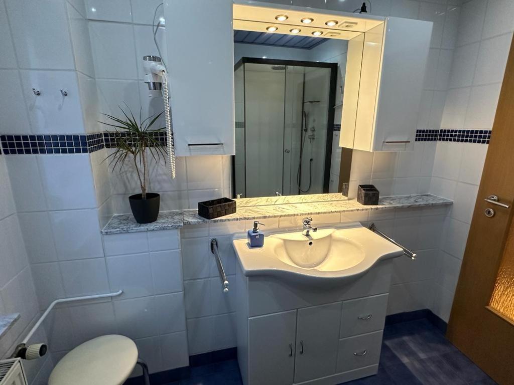 Christels Ferienwohnung 2 In Thale Mit Ueberdachter Terrasse, Kueche Mit Tv & Geschirrspueler Esterno foto